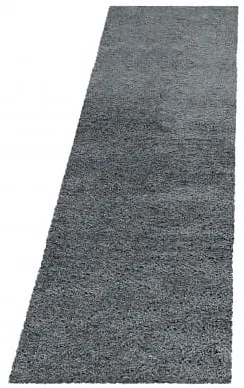 Dywan shaggy Fluffy Super Soft jasno szary 80 cm x 250 cm