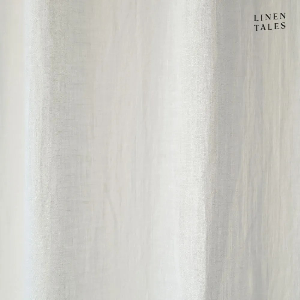 Biała firanka 130x330 cm Daytime – Linen Tales