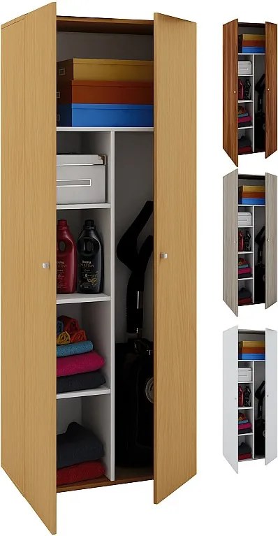 Szafka do czyszczenia szaf z miotły drewnianej Vandol