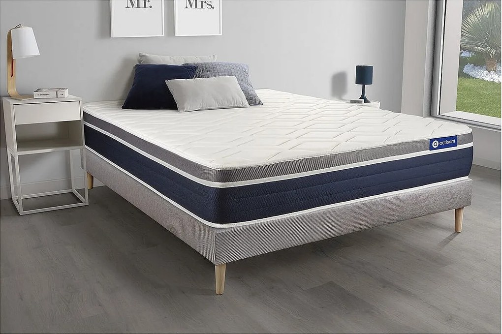 Materac Actilatex confort 90x200cm + zestaw podstawa lózka