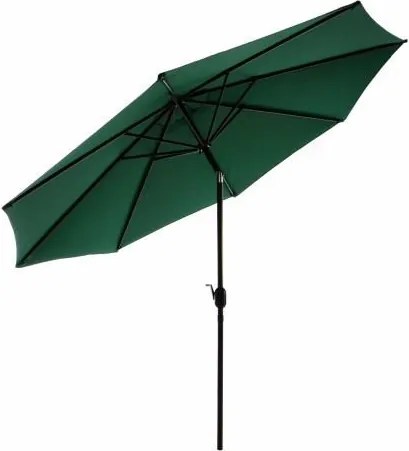 Parasol ø 290 cm - zielony z rączką