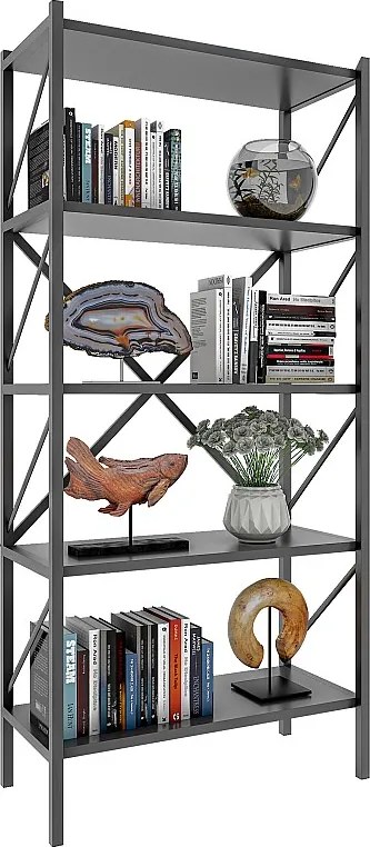 Metal Stand Shelf Książki Insasi 5-krotnie