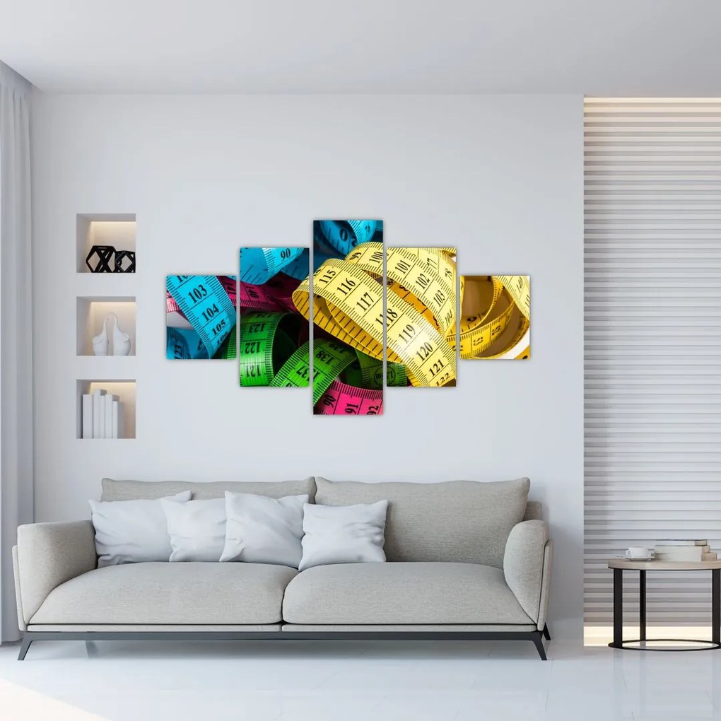 Obraz mierników koloru (125x70 cm)