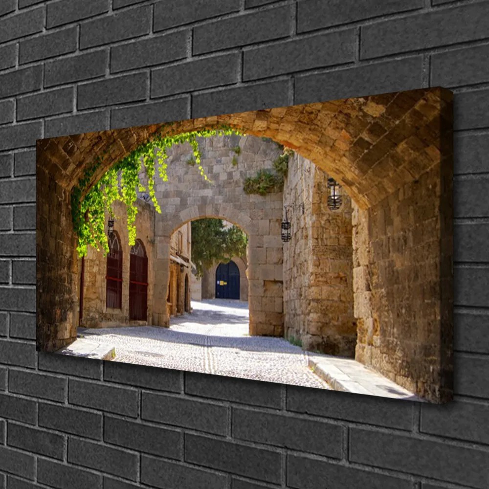 Zdjęcie na płótnie Malownicza Włoska Uliczka