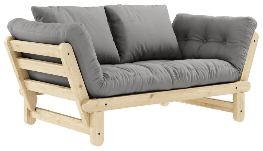Sofa rozkładana Karup Design Beat Natural Clear/Grey