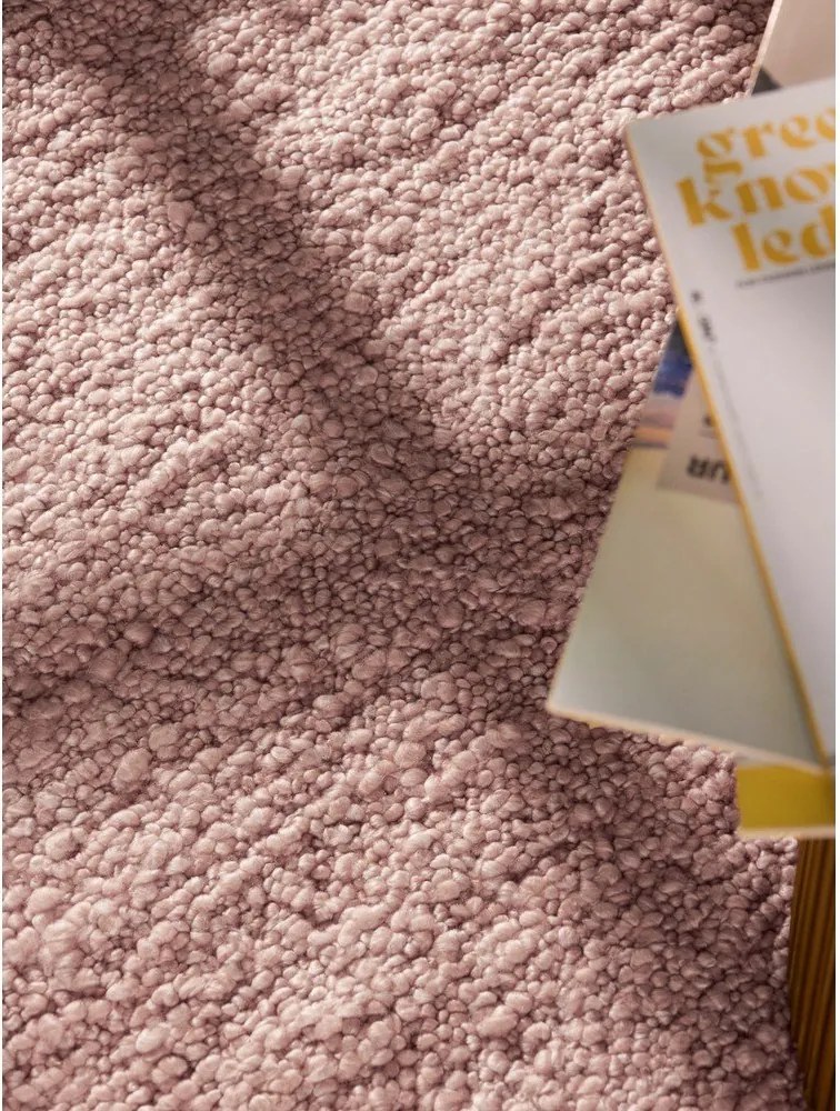 Szaroróżowy chodnik z materiału bouclé tkany ręcznie 80x200 cm Notting Hill Portobello – Ted Baker