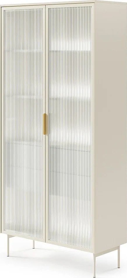 Witryna, kaszmir, 91,5 x 194,6 x 39,3 cm