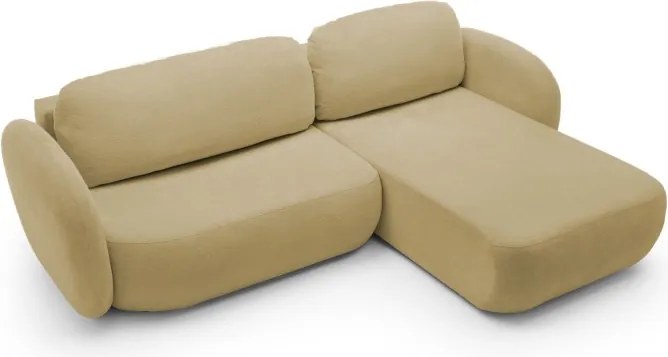 Narożnik OLIO Prawostronny w tkaninie Aragon 35