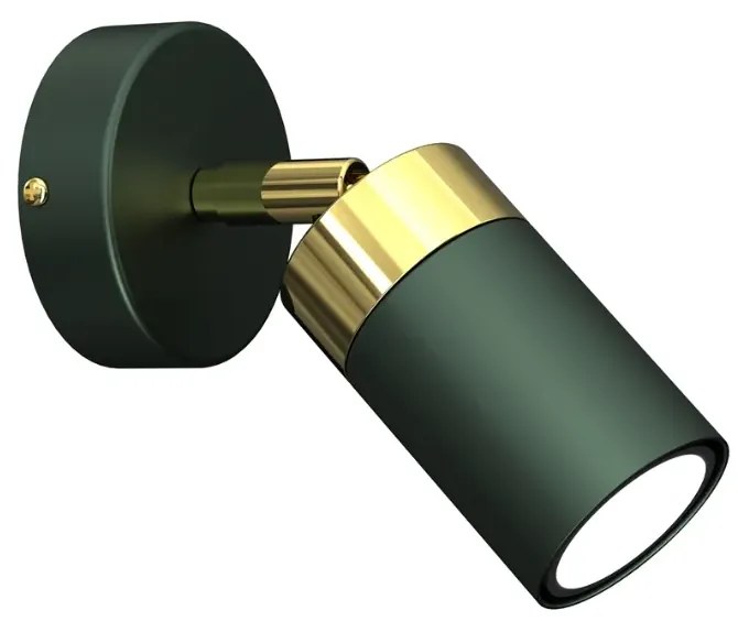 Metalowy zielony kinkiet F1-H99