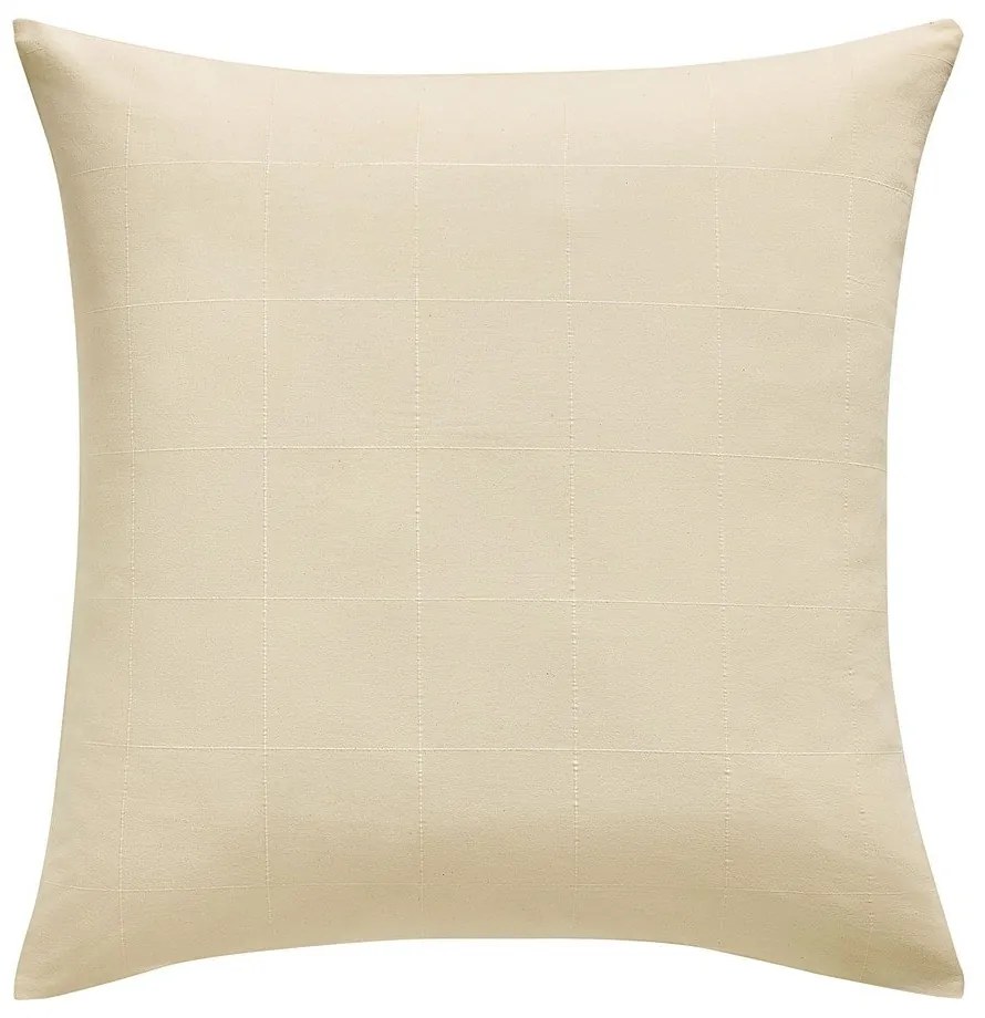 Pościel dwuosobowa w kolorze kości słoniowej 240x220 cm Linella – douceur d'intérieur