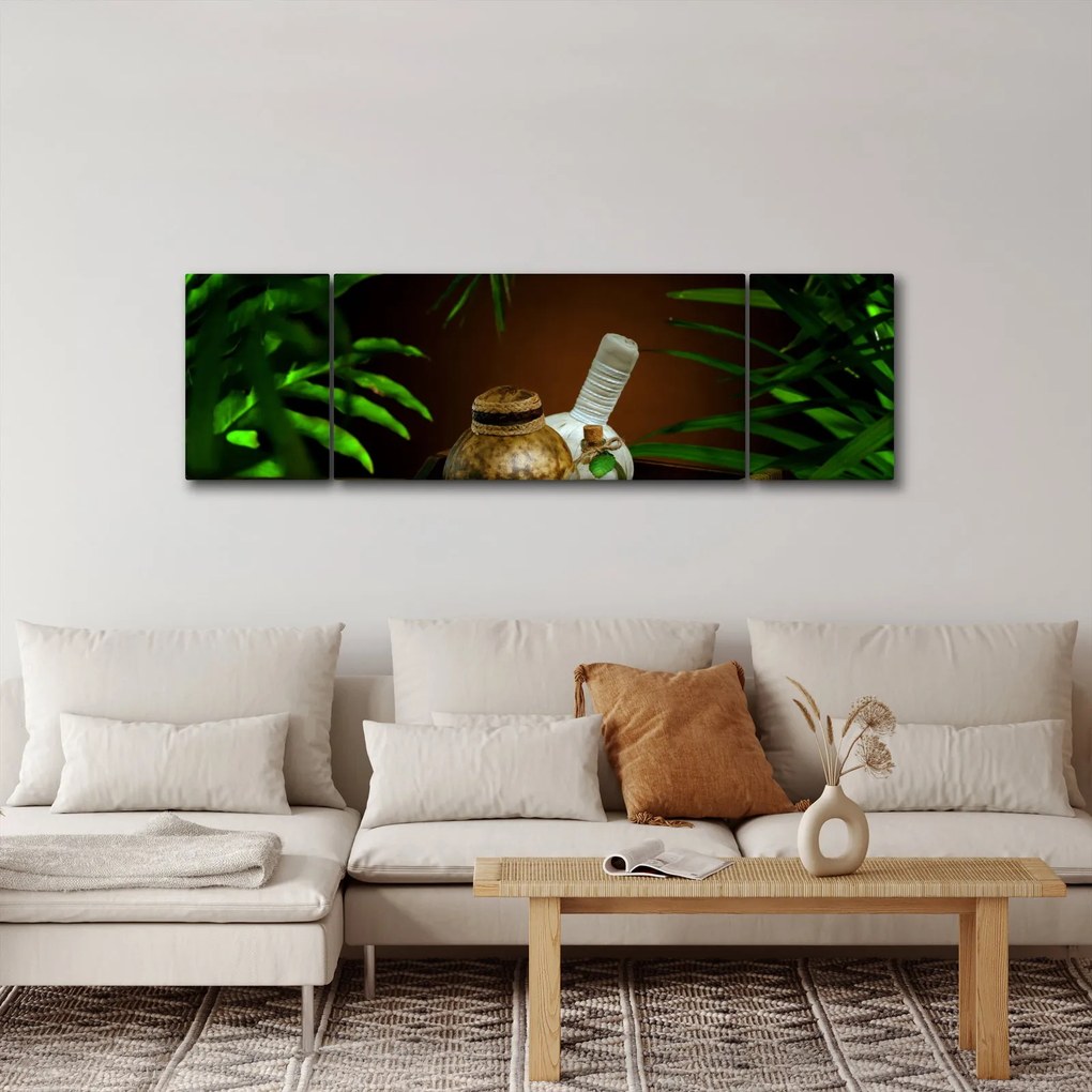Obraz rzeczy spa (170x50 cm)