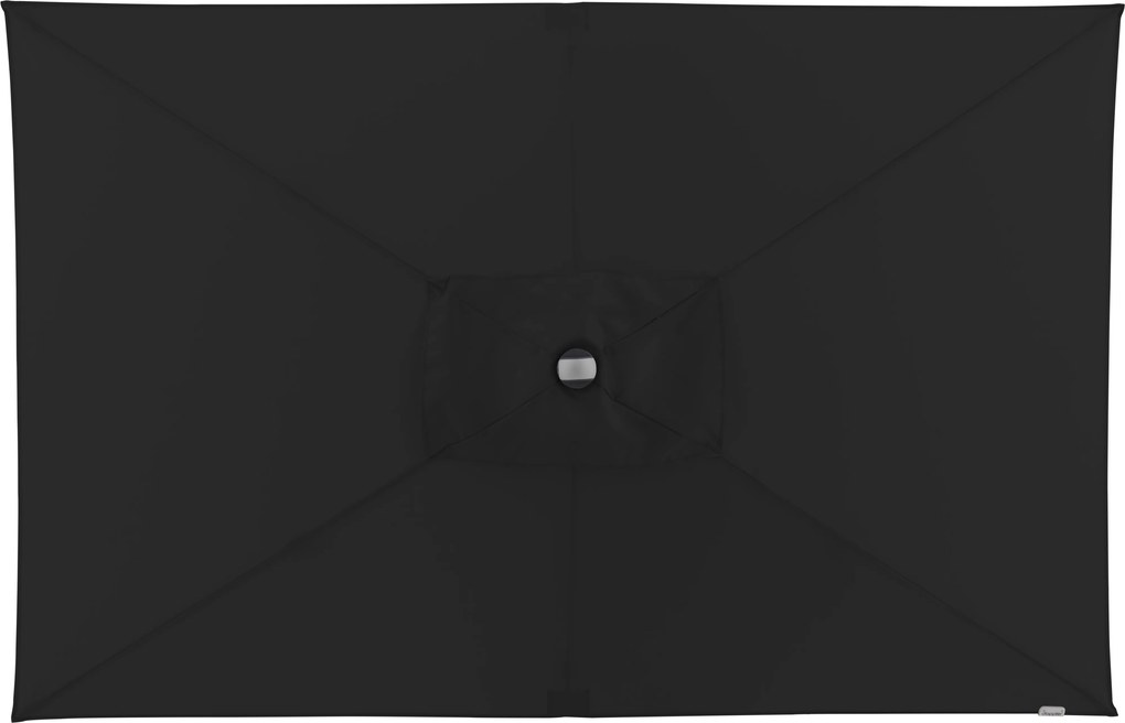 Doppler EXPERT parasol ogrodowy 220 x 140 cm czarny