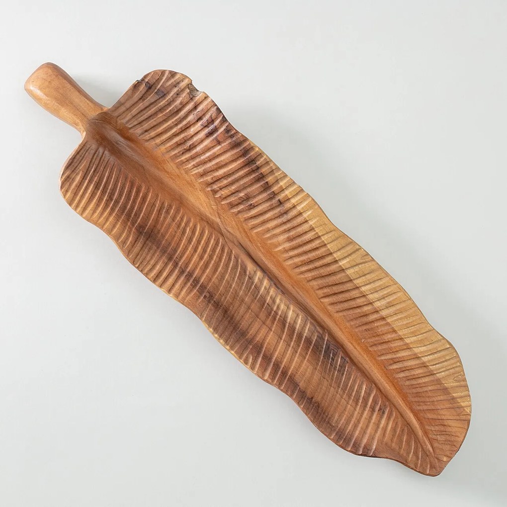 Patera Wood Leaf 60x18 cm