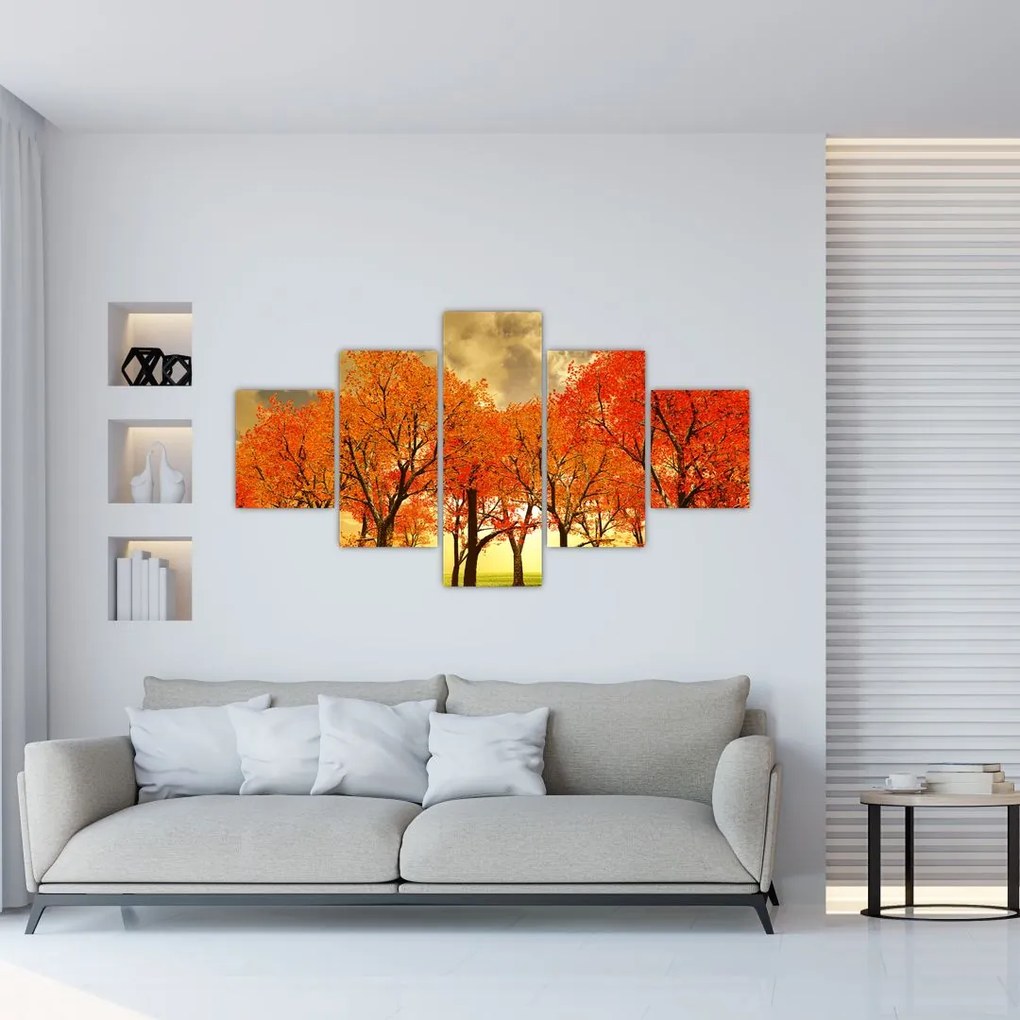 Obraz - Jesień (125x70 cm)