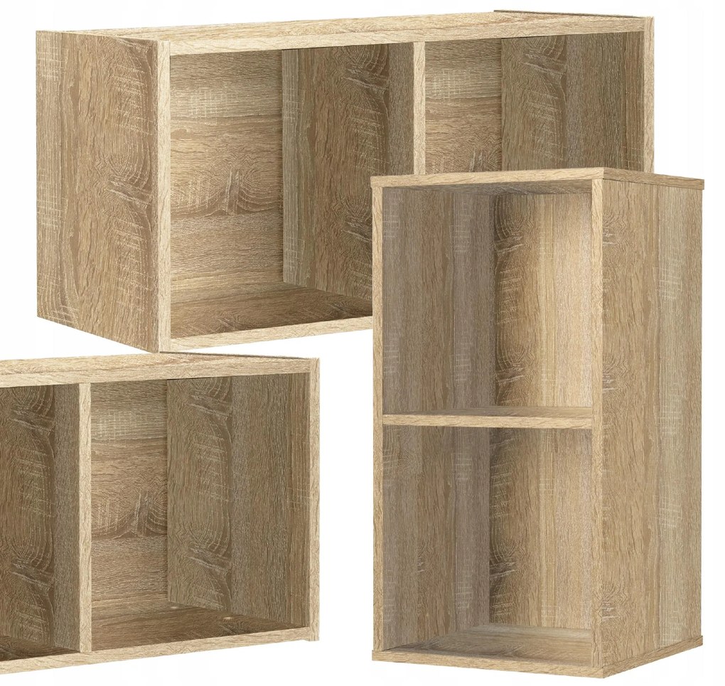 Regał półka organizer pojemnik stojak na płyty winylowe segregatory Cubo 2