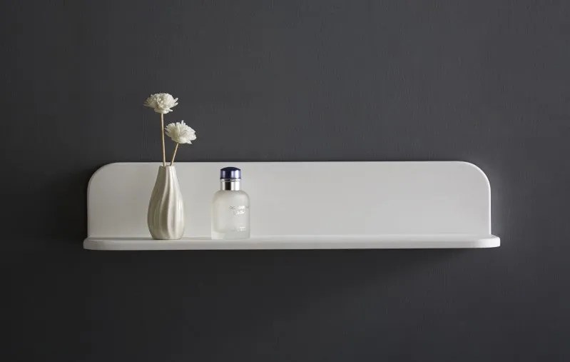 Półka ścienna łazienkowa PB4201Odlew mineralny - 60 x 12 x 12 cm