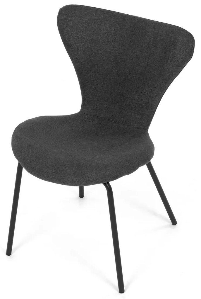 Zestaw krzeseł do jadalni CT-S8010 GREY2, 2 szt.