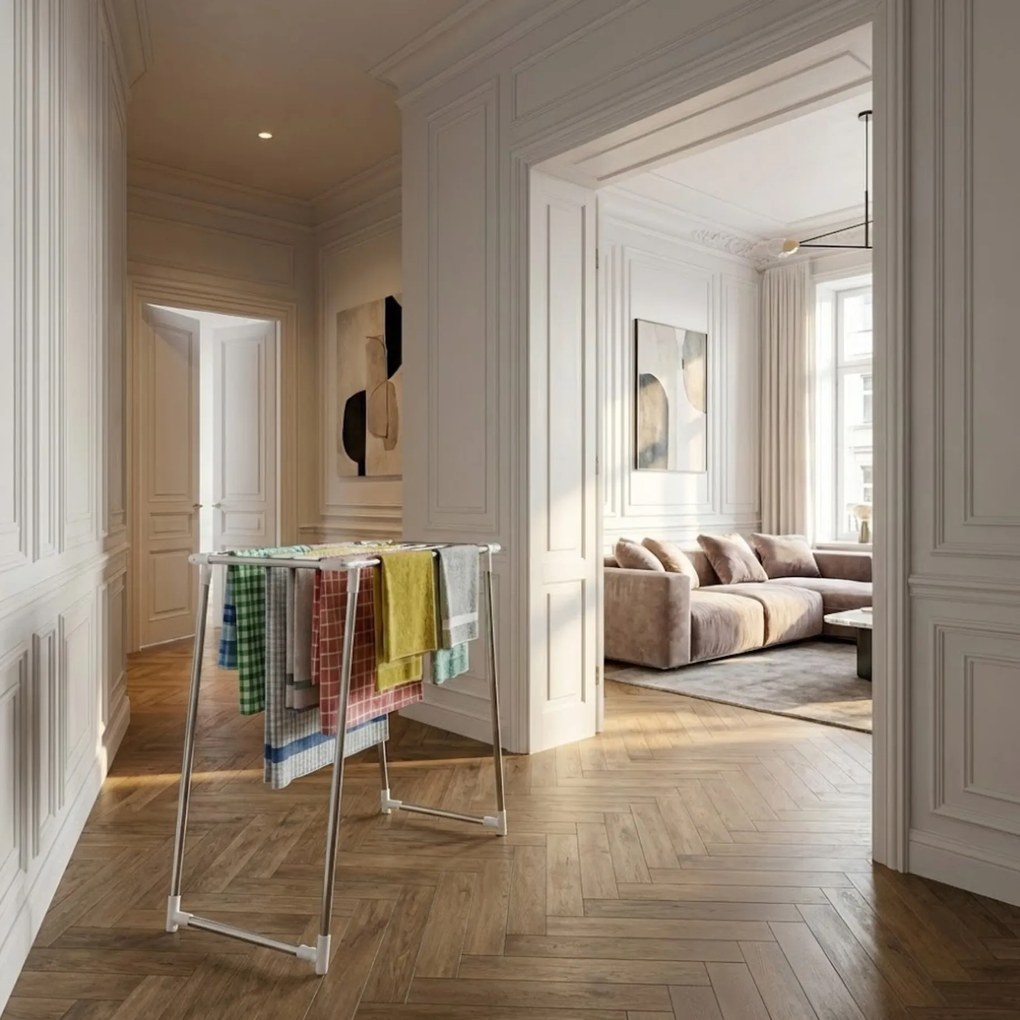 Suszarka na pranie do wanny, wąska 40 cm, FALLA