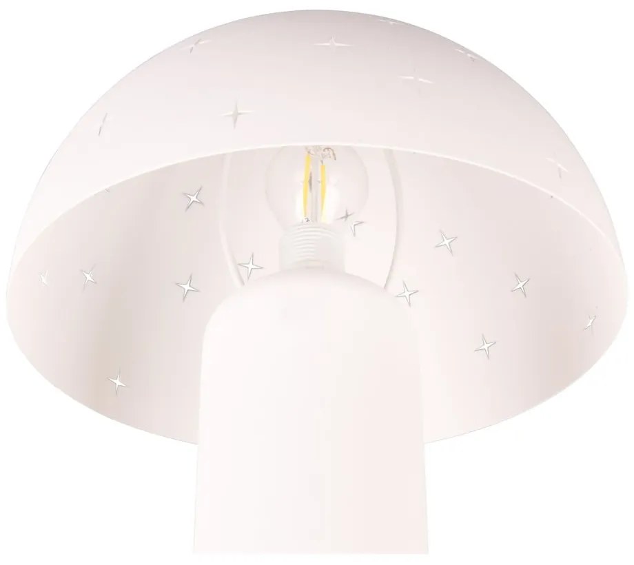 Biała lampa stołowa (wys. 32,5 cm) Seta – Trio