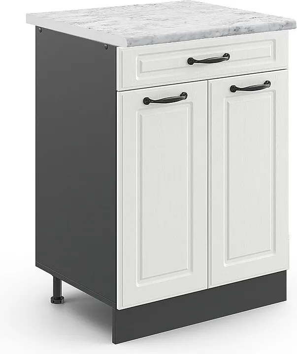 Szafka dolna do kuchni biały domek wiejski 60x60x81.6 r-line