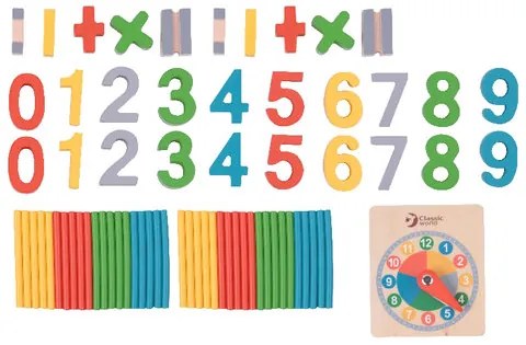 Classic world Gra edukacyjna matematyczna, 67 szt.