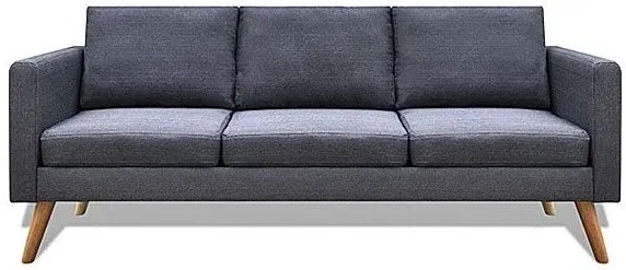 Sofa 3-osobowa Imex 3L - ciemny szary