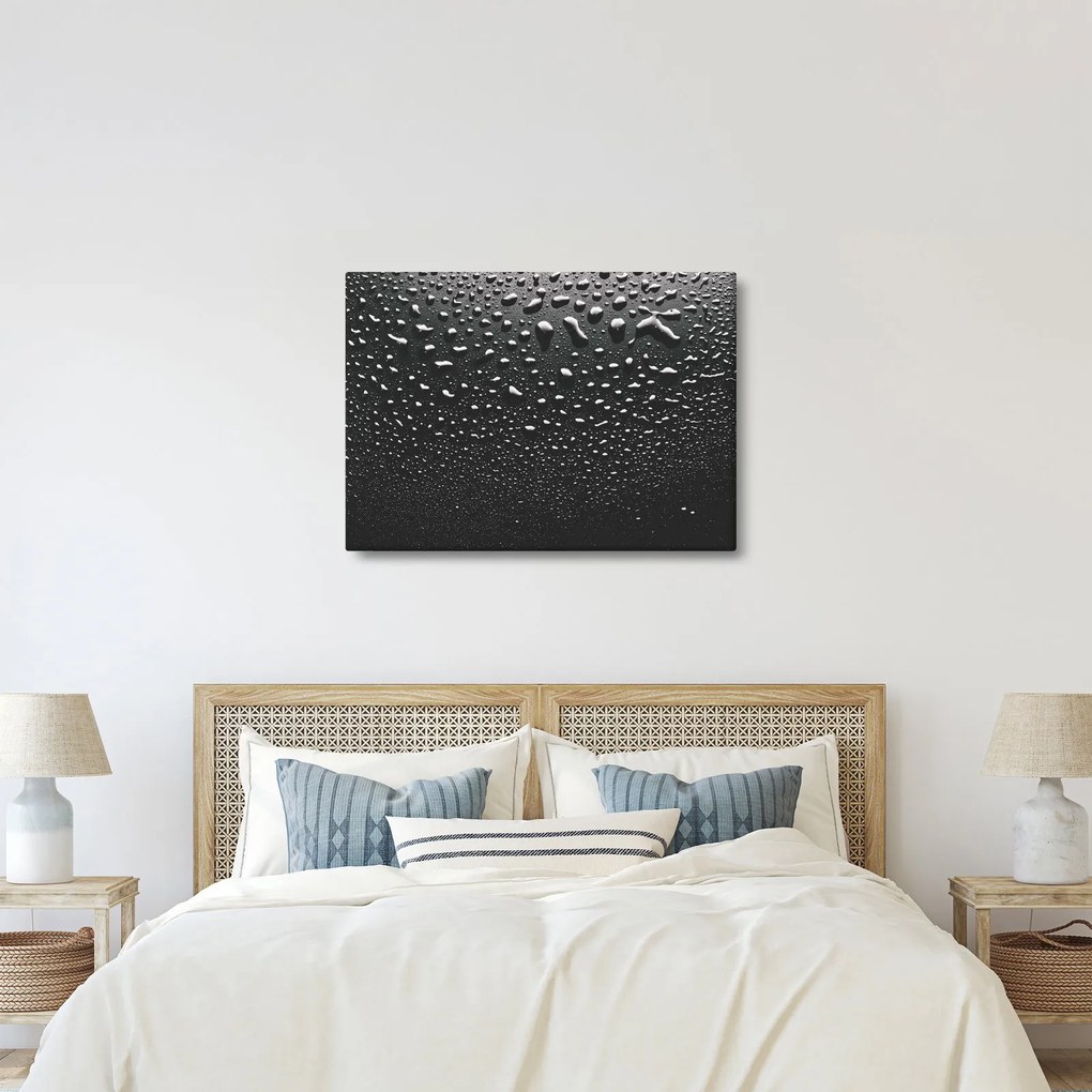 Obraz kropli wody (70x50 cm)