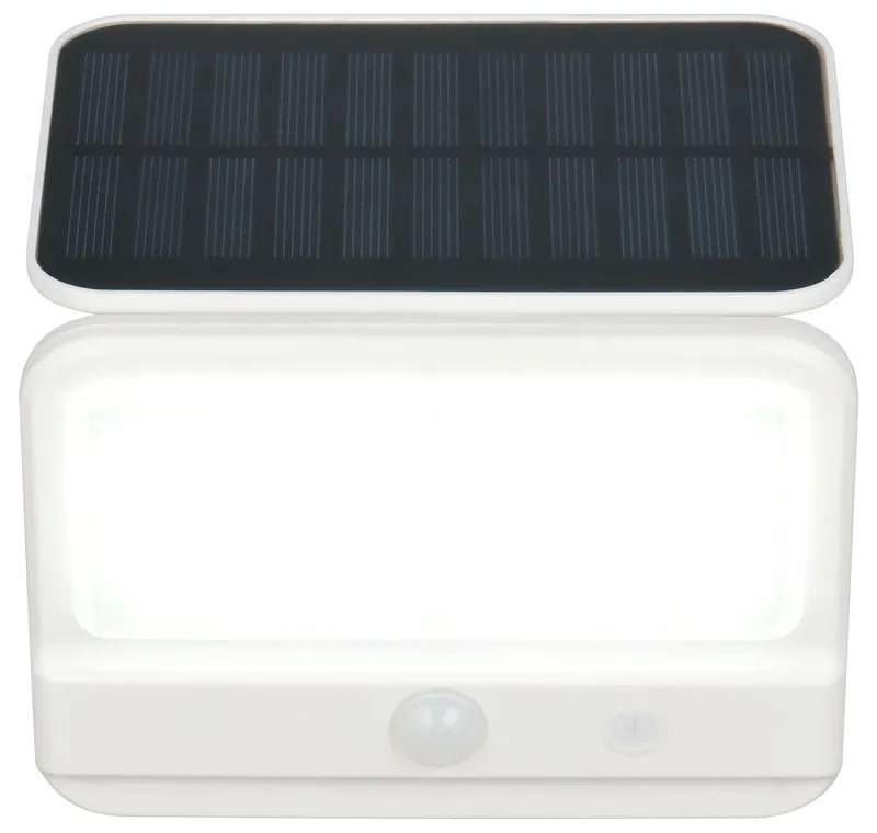 Zewnętrzna solarna lampa ścienna LED (wysokość 9 cm) Viamao – Trio