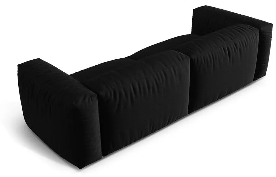 Czarna sofa modułowa 240 cm Martina – Micadoni Home