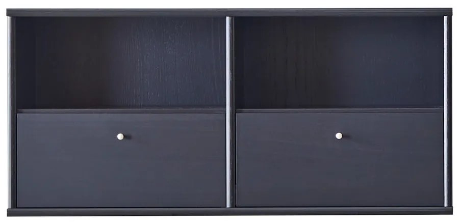 Czarny zestaw do przedpokoju w dekorze jesionu Mistral – Hammel Furniture