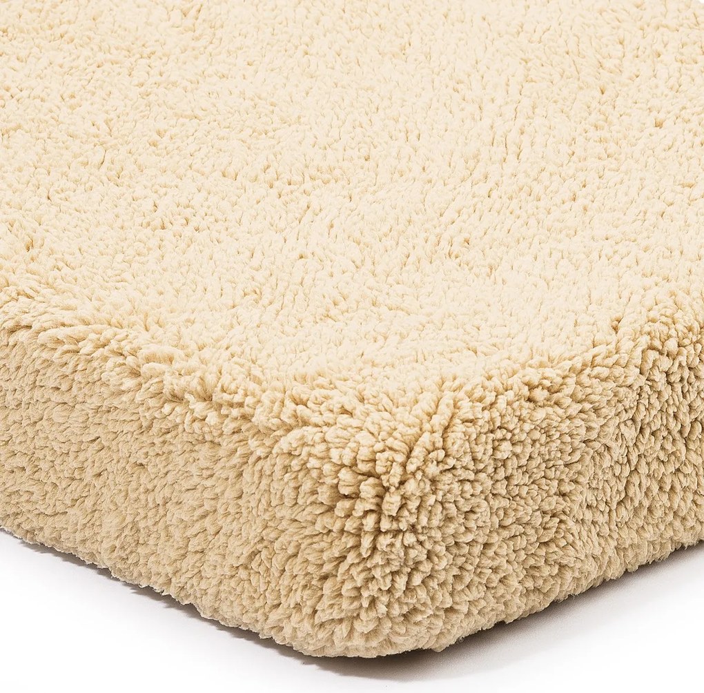 4Home Prześcieradło baranek beżowy, 180 x 200 cm