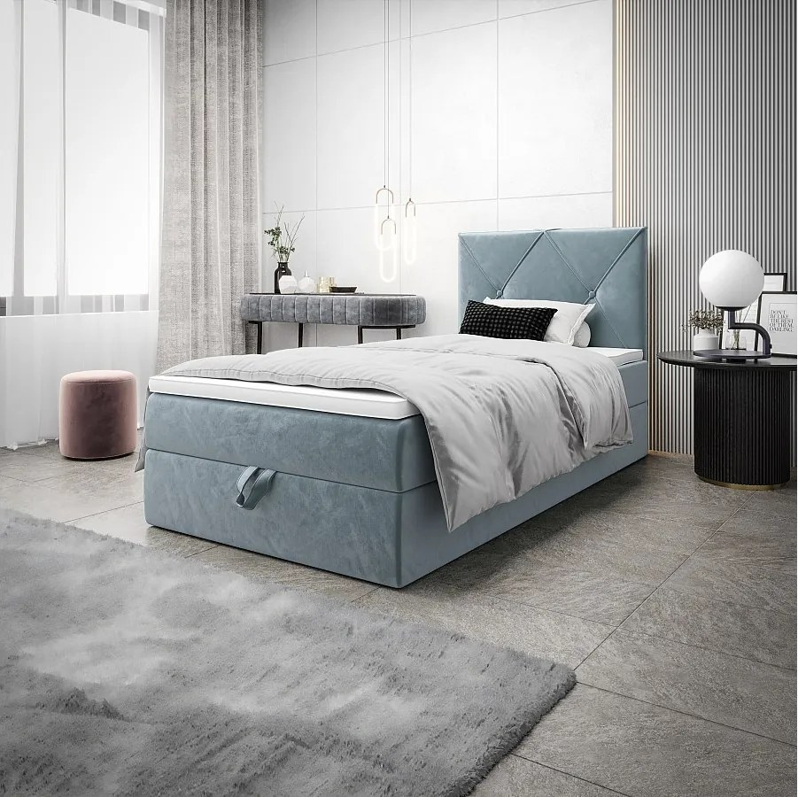 Łóżko kontynentalne ALTEA 120x200 Monolith 72