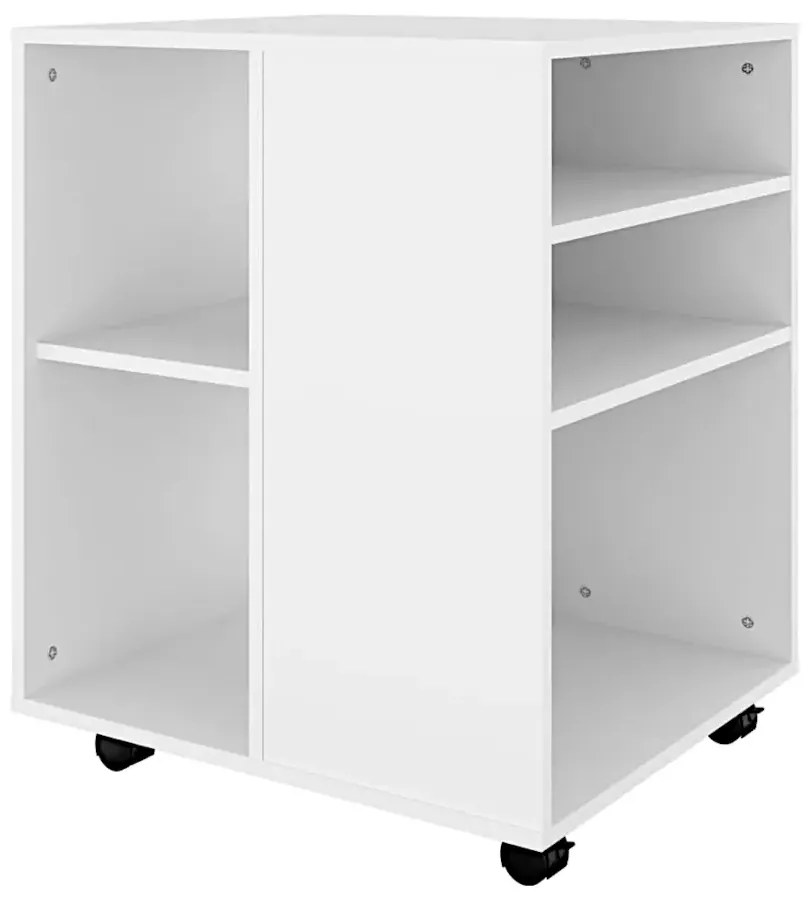 Biały kontenerek do biurka D7-F35