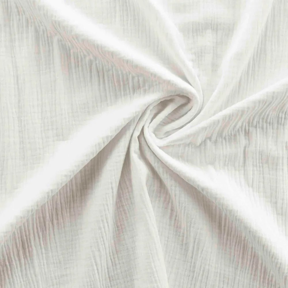 Biała muślinowa pościel dwuosobowa 220x240 cm Angelia – douceur d'intérieur