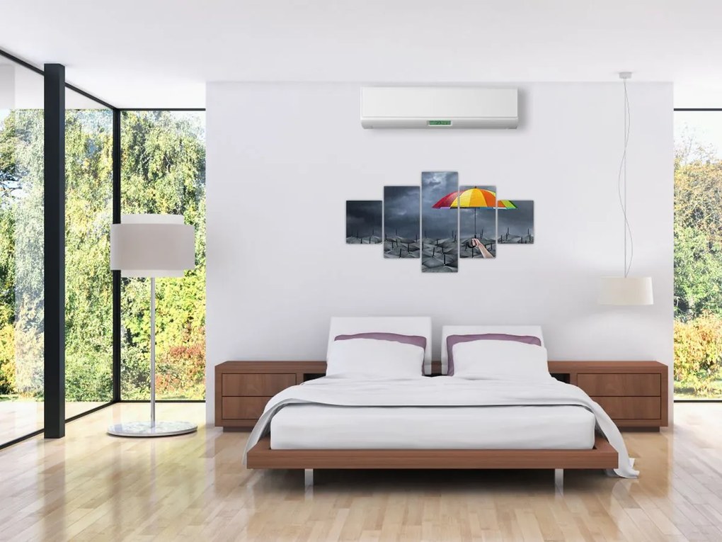 Obraz - Parasole (125x70 cm)