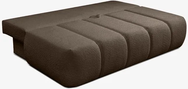 Sofa z Funkcją Spania SARIA Mocca Boucle Nowoczesna