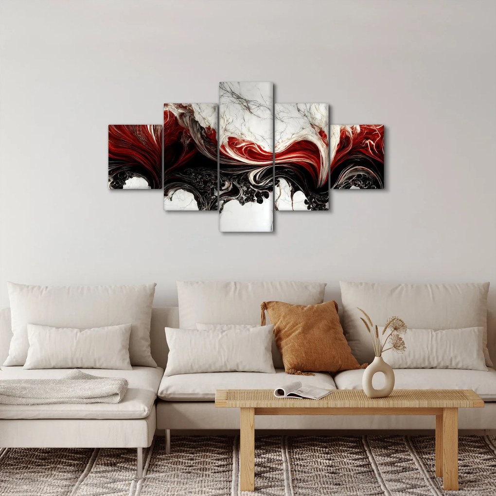 Obraz - Nowoczesna abstrakcja (125x70 cm)
