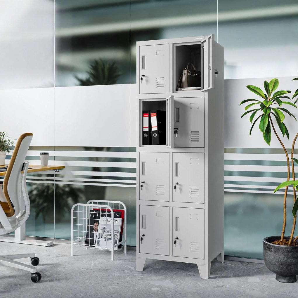 Szafa skrytkowa socjalna BHP podwójna ROBERT 2 Plus 559 x 1720 x 450 mm