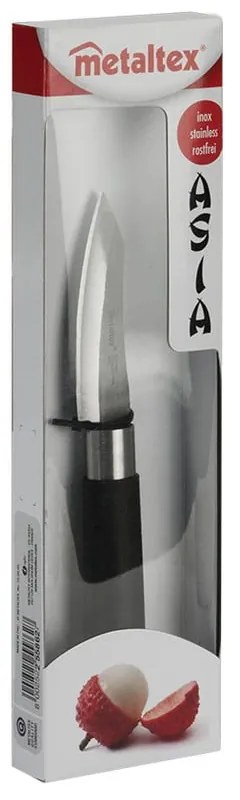 Nożyk ze stali nierdzewnej do warzyw Metaltex Asia, dł. 19 cm