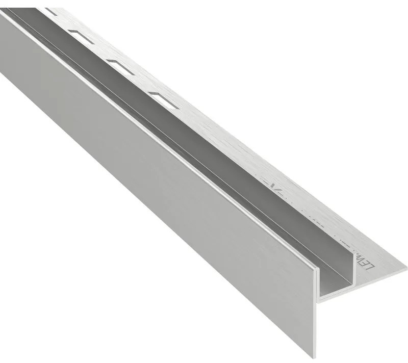 Mexen Line-B listwa spadkowa do szkła 120 cm lewa, inox - 181004120L