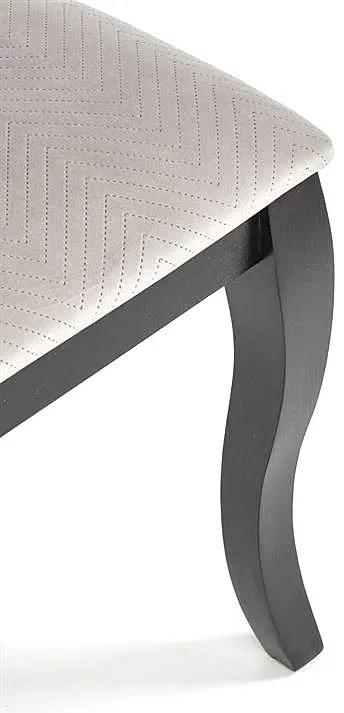 Beżowe stylowe krzesło drewniane G2-R71