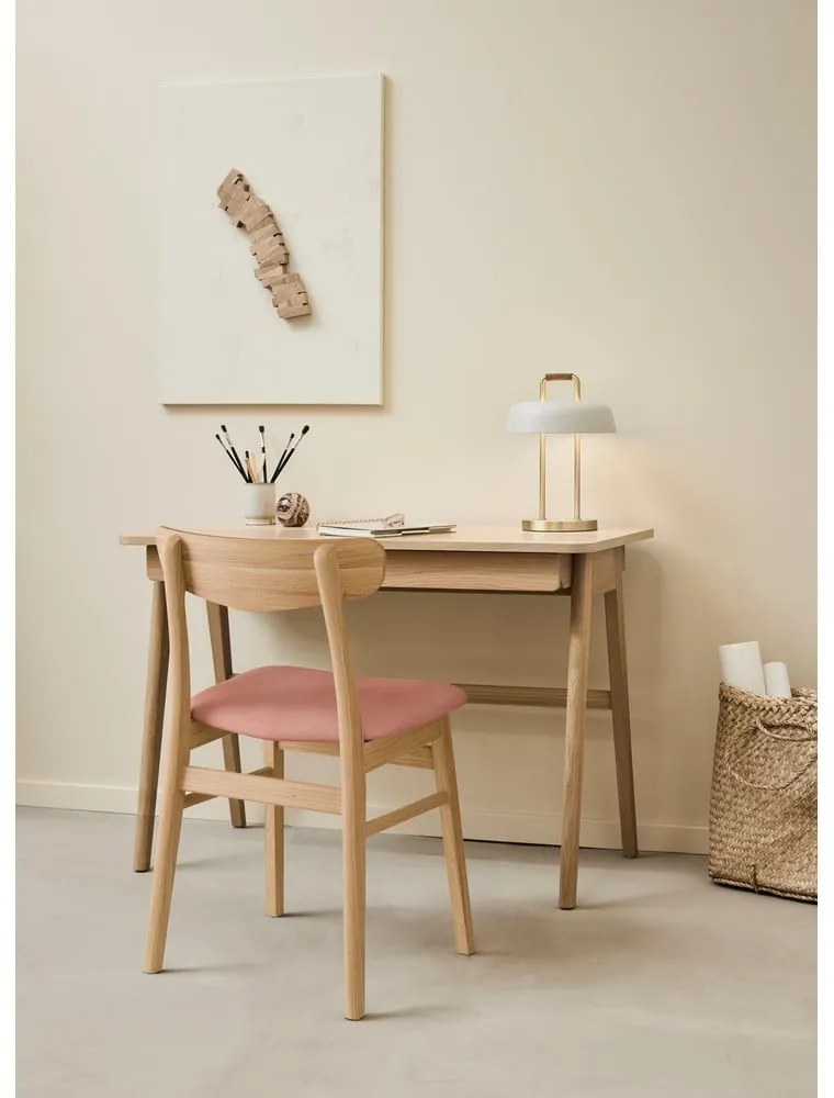 Biurko z blatem z drewna dębowego 110x55.5 cm Home – Hammel Furniture