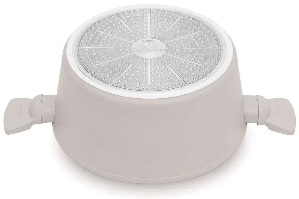 BerlingerHaus Rondel z powłoką tytanową i pokrywką Sahara 28 cm, 28 cm
