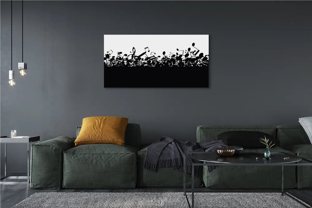 Zdjęcie na płótnie Klasyczny Zapis Muzyczny