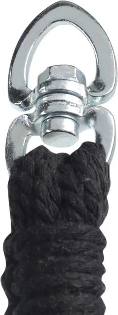 MIADOMODO Wiszący fotel bujany, niebieski