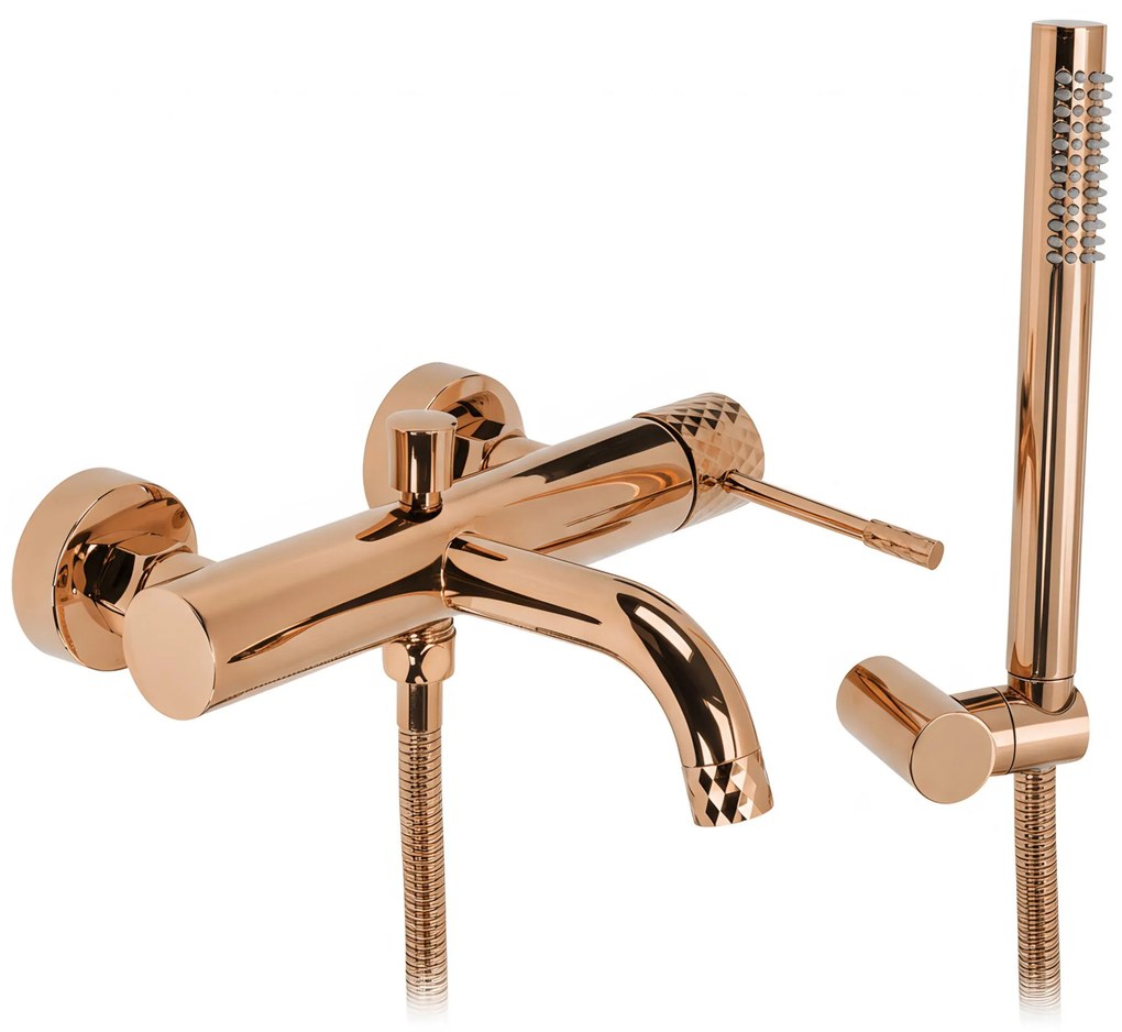 Bateria wannowa Rea Lungo Diamond Miedziana