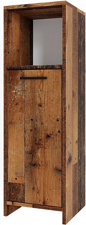 Szafka Midi rustykalny dąb 30x30x95 kiko