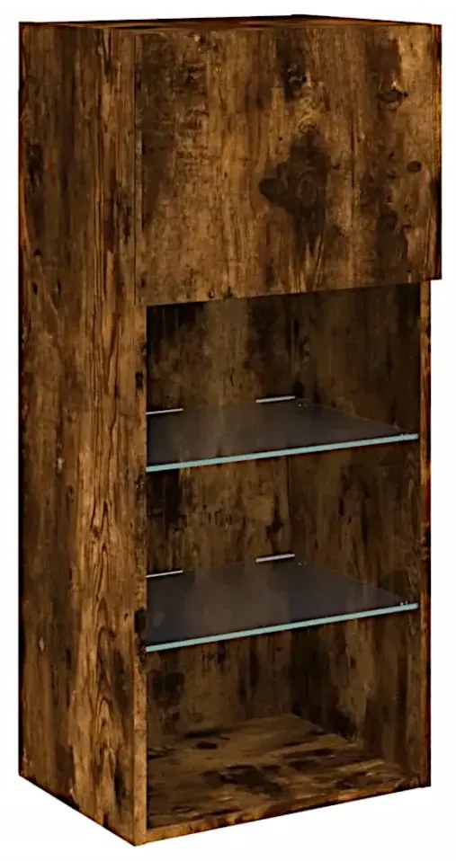 5-częściowy zestaw mebli w kolorze przydymionego dębu - Ramoni