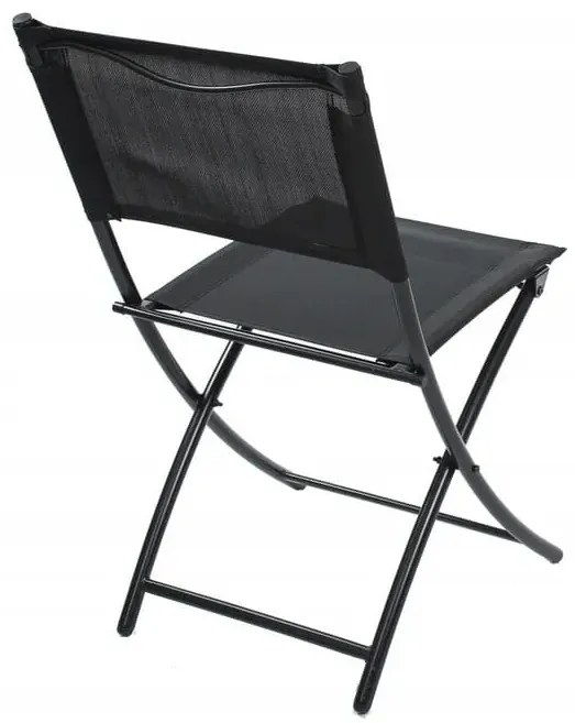 Komplet 2 sztuk składanych krzeseł ogrodowych C5-T18