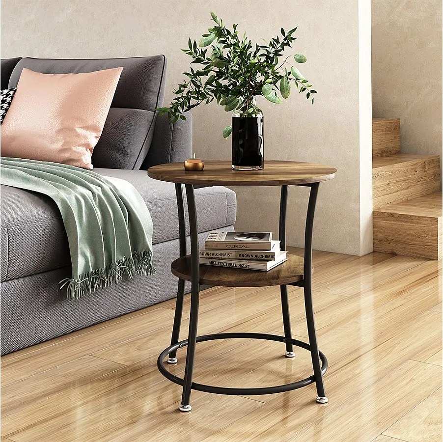 Stolik kawowy drewno antyczne 50x50x55 quebec